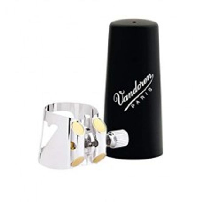 Hovedbilde Vandoren Optimum LC02P.Silver Finished Ligatur & ...