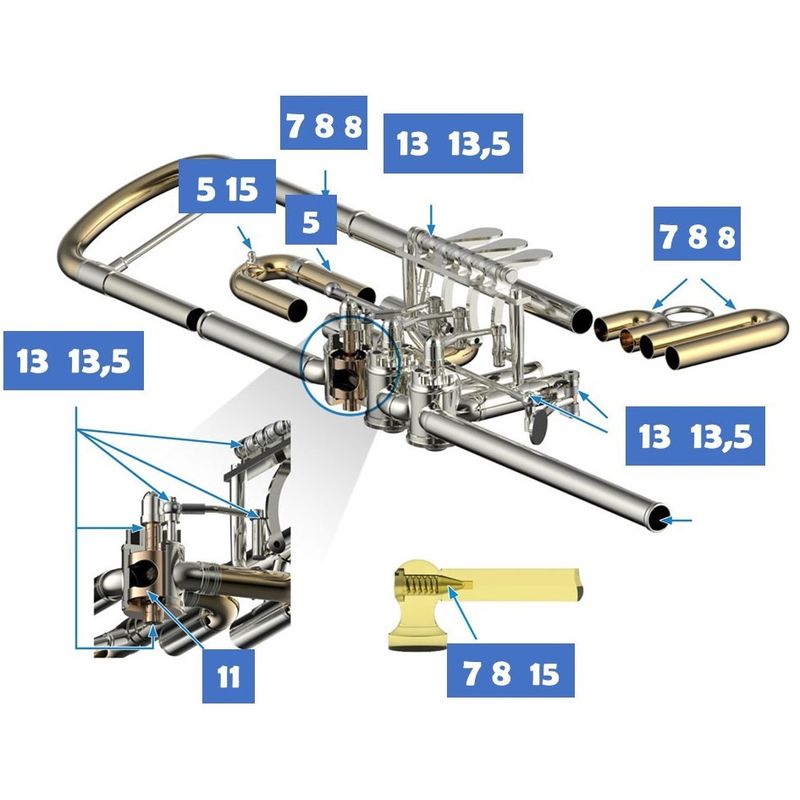 JM 2. Synthetic Medium Ventil & Rotor, 50 ml