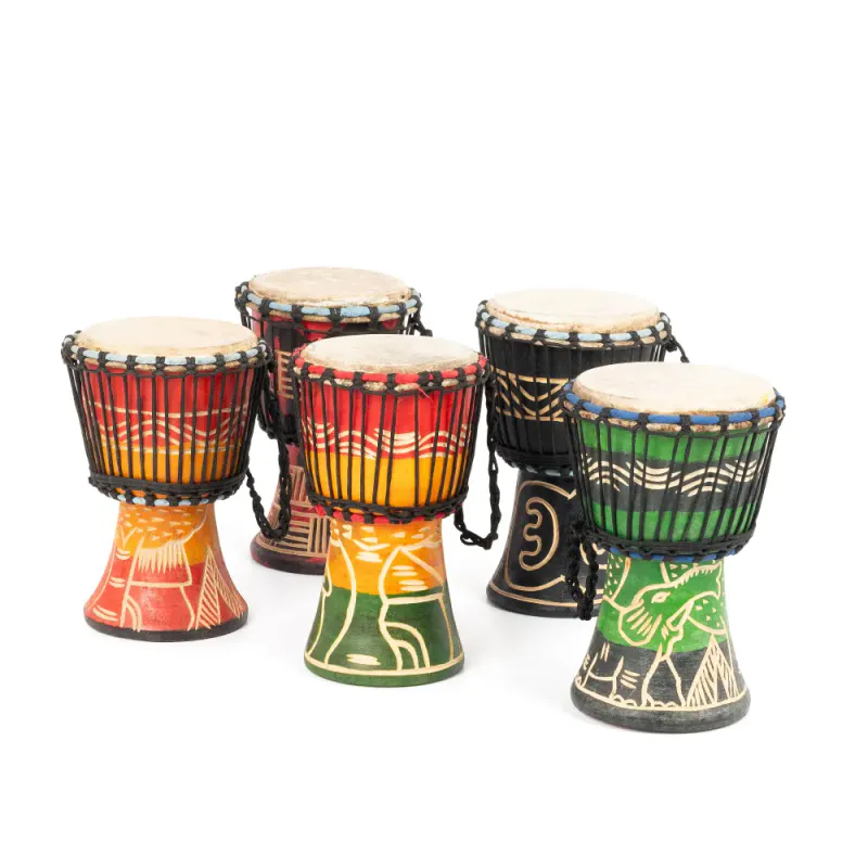 Percussion Plus Honestly Made Ghanaian mini djembe - 5