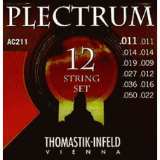 Thomastik-Indfeld Plectrum Tolvstrengs Sett-Light  AC211