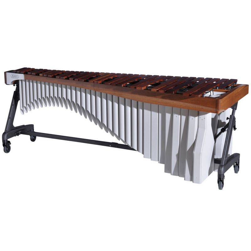 Marimba Adams Artist Alpha MAHA50-24, 5 Octave, C2-C7, 72-40mm Rosewood Bars, Apex Frame, 24 Walnut/Titanium Silver