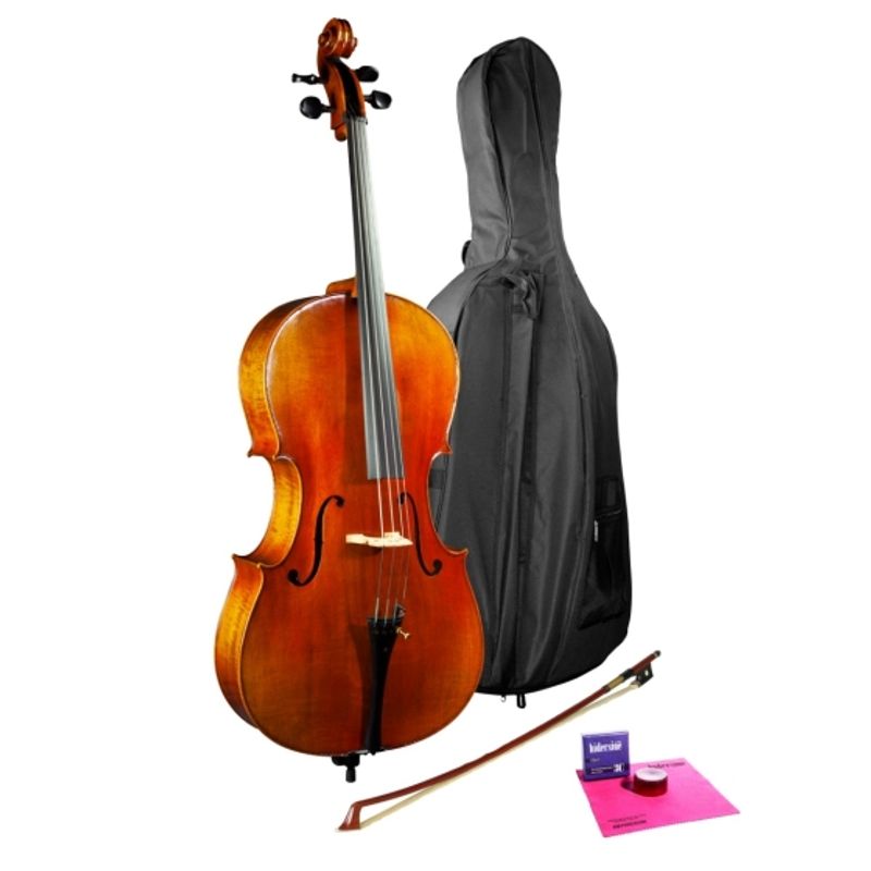 Cello VC40H Veracini 4/4 i heltre med trekk,bue,harpiks. (MÅ KLARGJØRES VED BESTILLING AV FELEMAKER)
