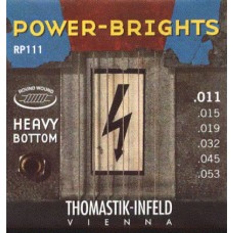 Thomastik-Indfeld Power-Brights SETT RP 111 Heavy Helspunnet