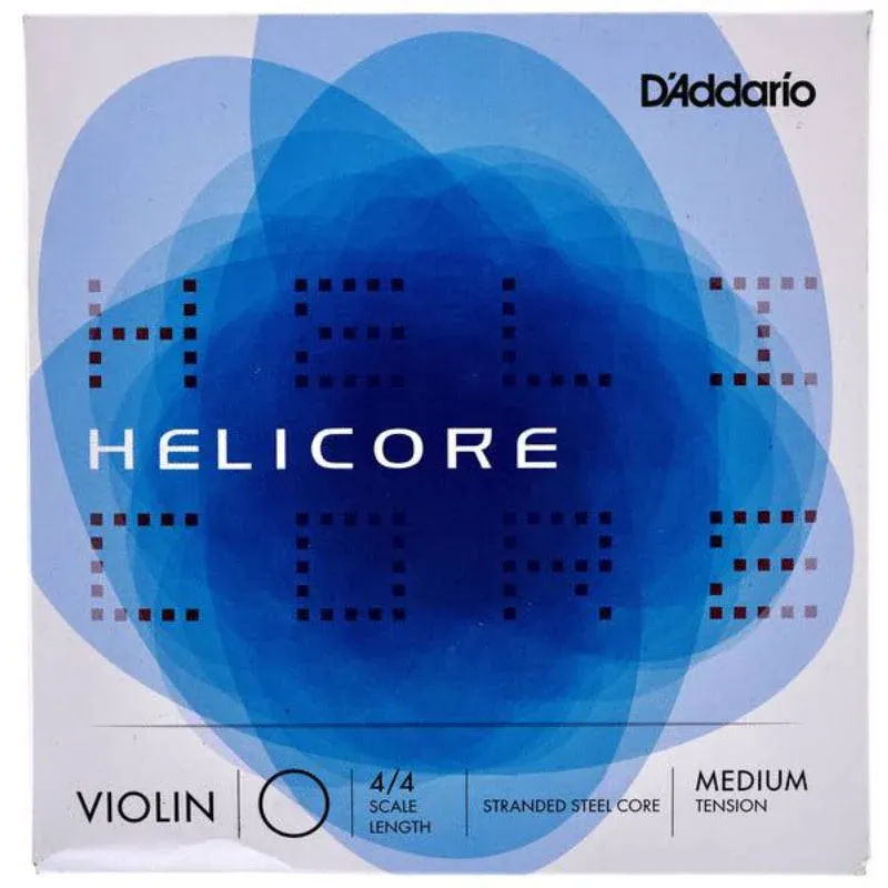 D' Addario Helicore 4/4 Fiolin D-Streng, medium