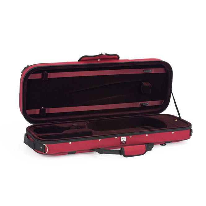 Hovedbilde Tom & Will Classic bratsjetui. Burgunder