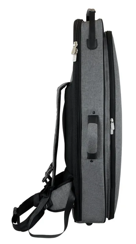 Tom & Will gigbag for Tenorsaksofon ~ Grå med rødt interiør