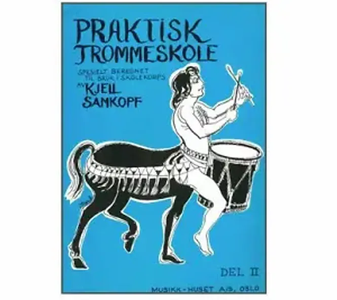Hovedbilde Praktisk trommeskole del 2 Samkopf (blå)