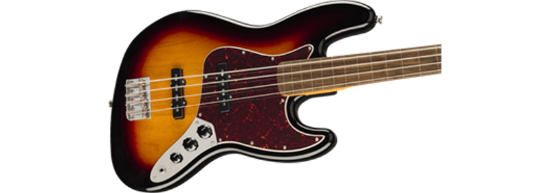 SQUIER CLASSIC VIBE '60S JAZZ BASS FRETLESS. El-Bass
