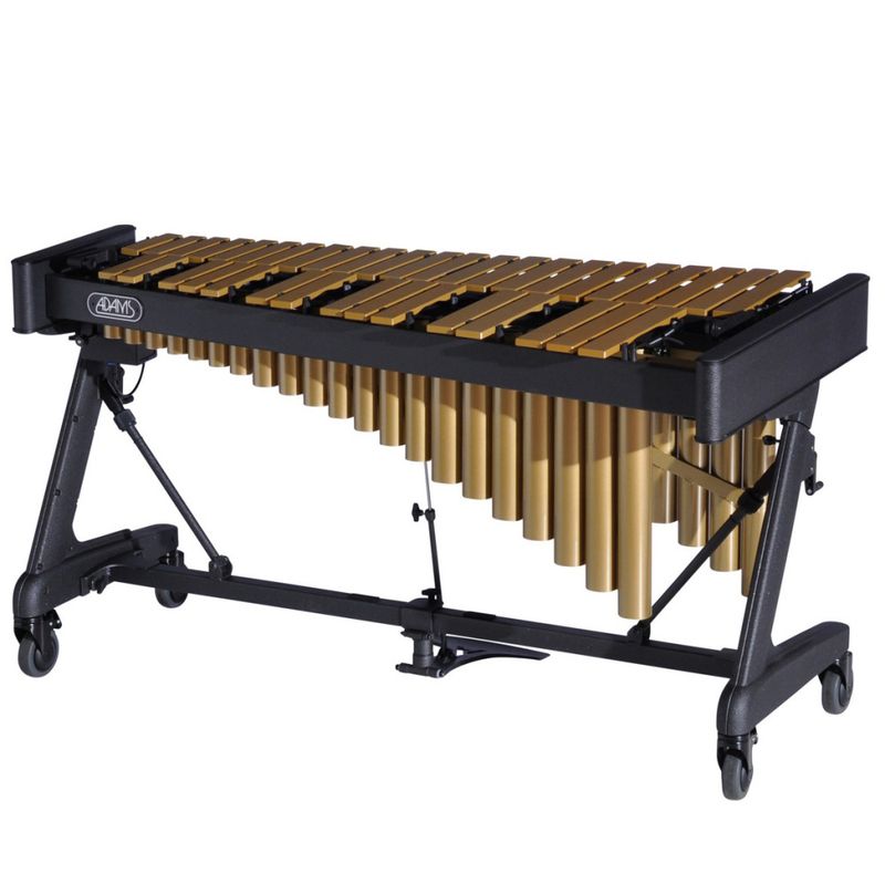 Vibrafon Adams Solist VSNA31G, 3,1 Octaves, E3-F6, 50-38mm Bars, No Motor, Gold, Apex Frame