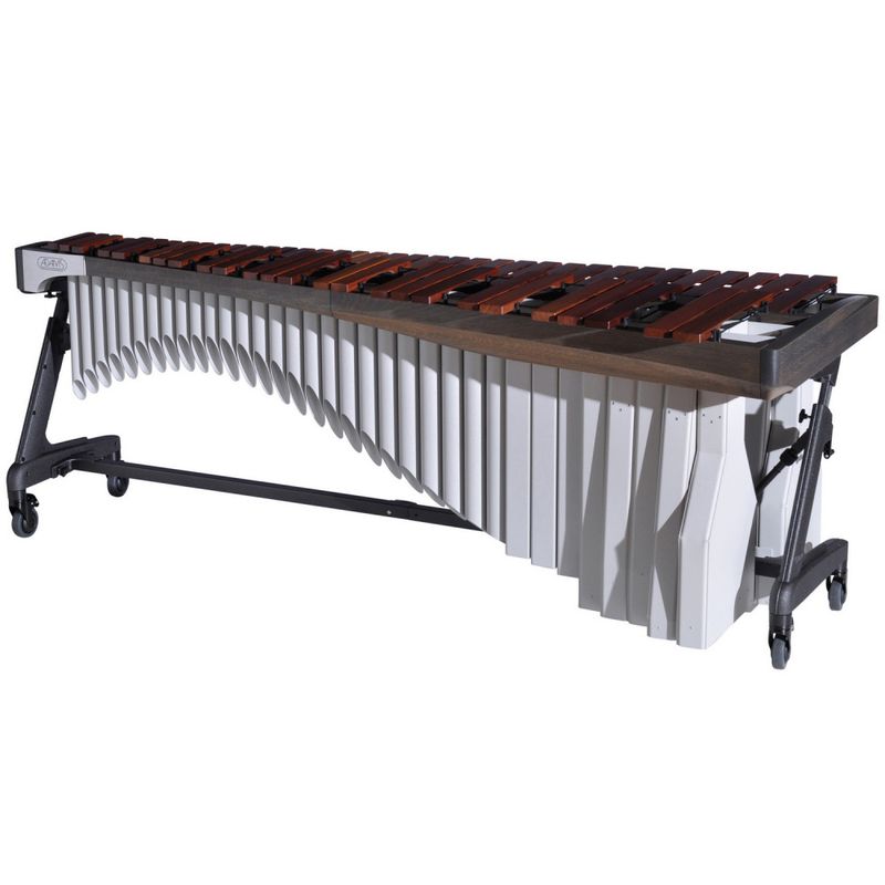 Marimba Adams Artist Alpha MAHA50-14, 5 Octave, C2-C7, 72-40mm Rosewood Bars, Apex Frame, 14 Graphite/Titanium Silver