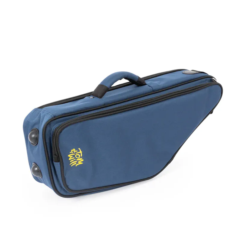 Tom & Will altsaksofon gigbag ~ Blå med blått interiør